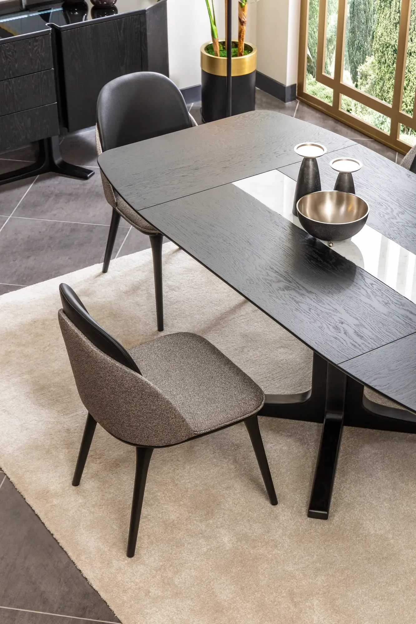 Orion Black Yemek Odası Takımı - fotoğraf 7