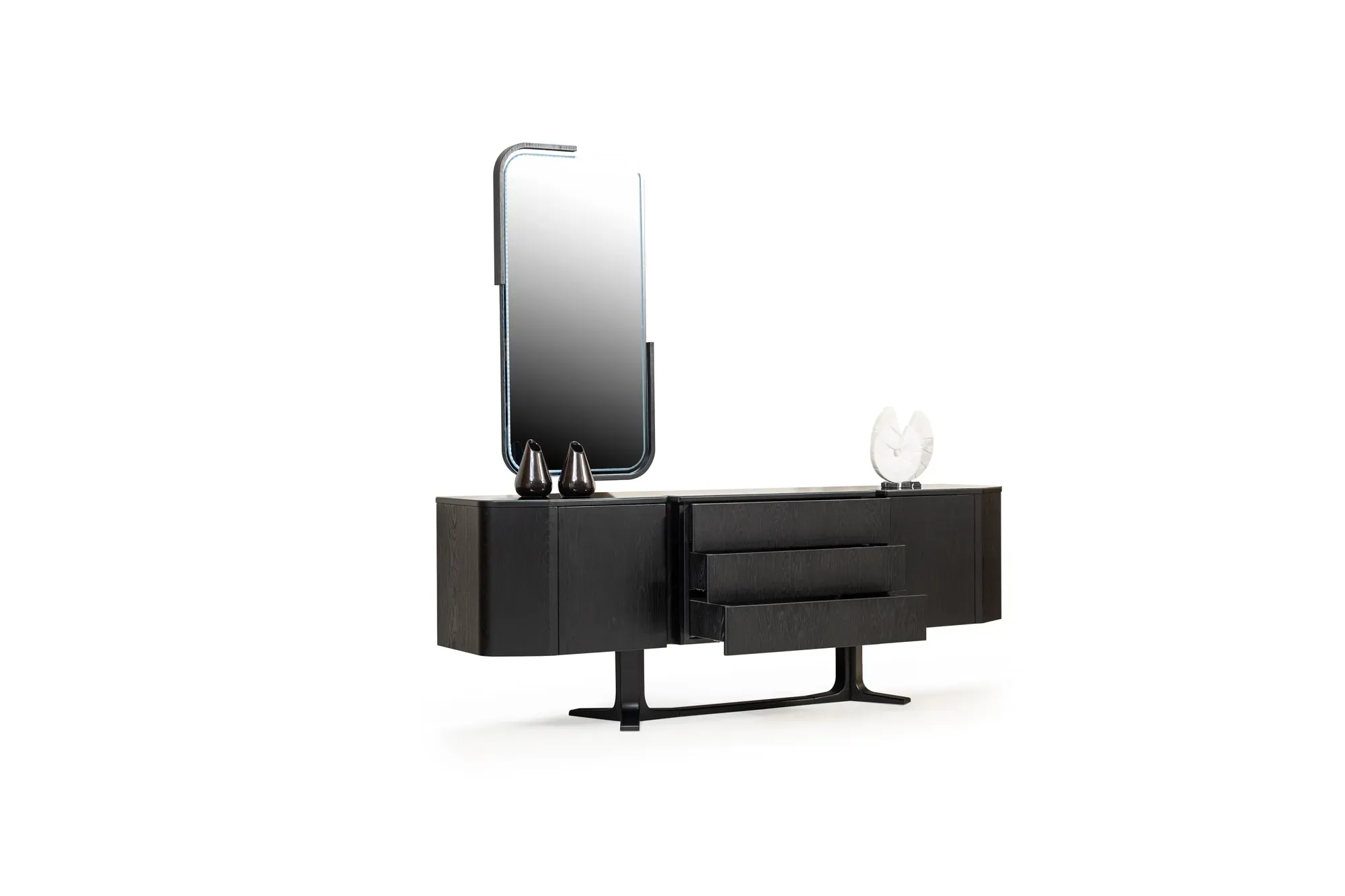 Orion Black Yemek Odası Takımı - fotoğraf 28